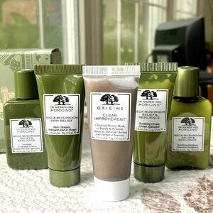 5pc Mini Travel ORIGINS Dr. Andrew Weil Mega-Mushroom Skin Relief